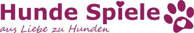 Hunde Spiele Logo Lila 400 x 70 Logo Hunde Spiele , aus Liebe zu Hunden